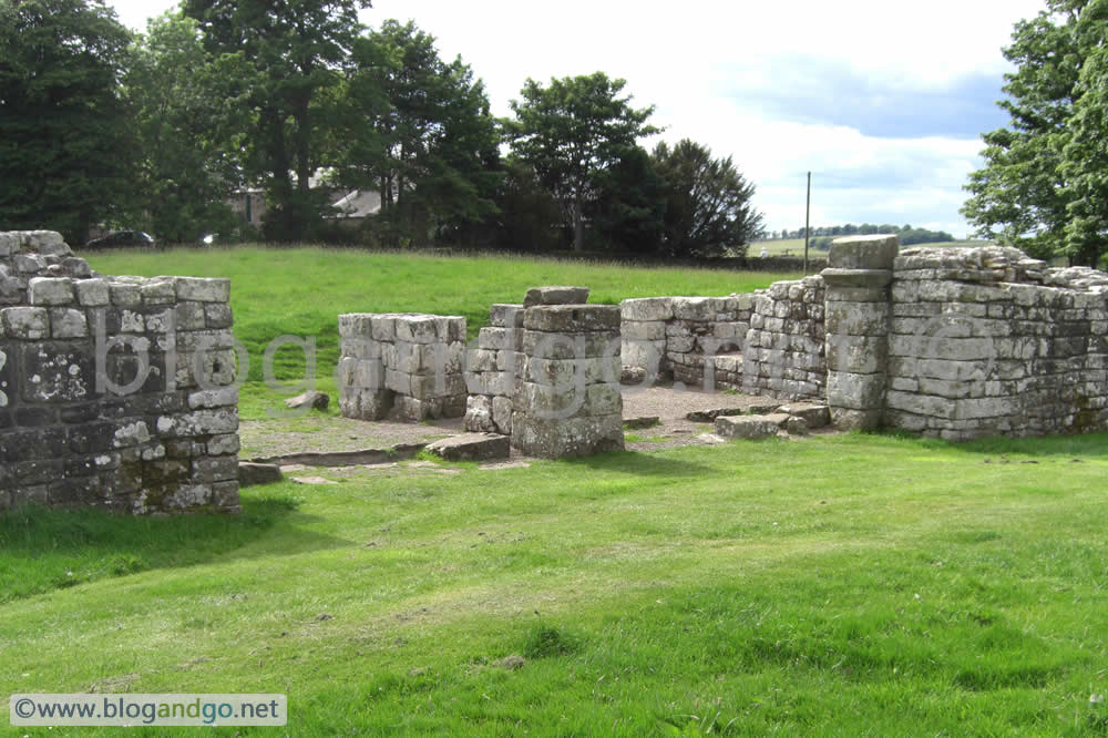 Birdoswald - Well preserved Eastgate entrance